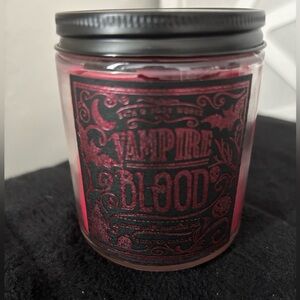 Bath & Body Works Vampire Blood Candle - Black and Red
